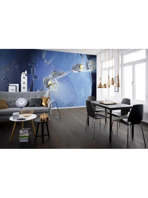 Papier peint panoramique - star wars classic rmq death star assault - taille: 500 x 250 cm - Kiabi Papier peint panoramique - star wars classic rmq death star assault - taille: 500 x 250 cm - Kiabi