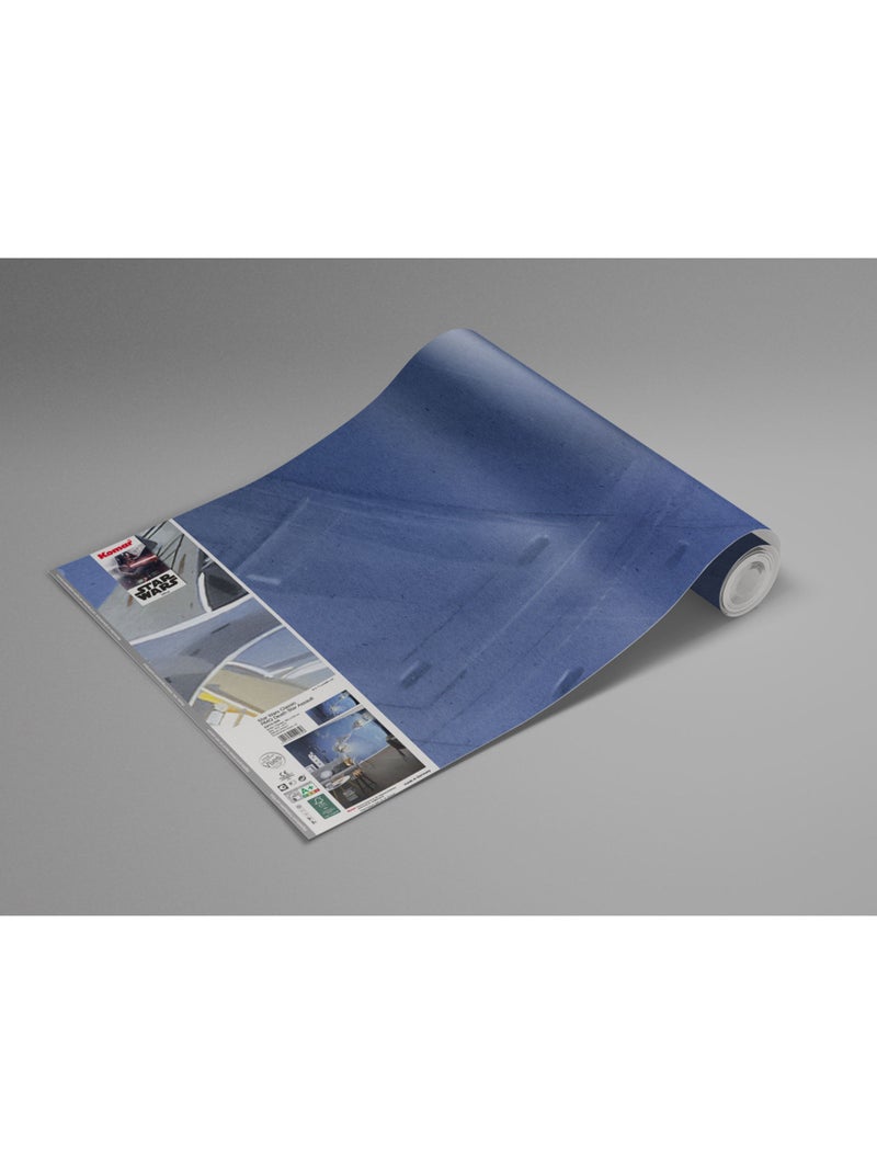 Papier peint panoramique - star wars classic rmq death star assault - taille: 500 x 250 cm Multicolore - Kiabi