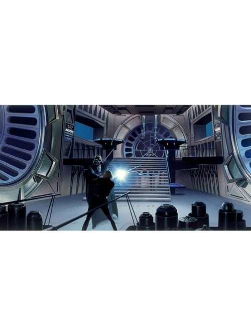Papier peint panoramique - star wars classic rmq duell throneroom - taille: 500 x 250 cm - Kiabi Papier peint panoramique - star wars classic rmq duell throneroom - taille: 500 x 250 cm - Kiabi