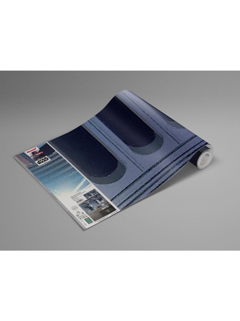 Papier peint panoramique - star wars classic rmq duell throneroom - taille: 500 x 250 cm Multicolore - Kiabi