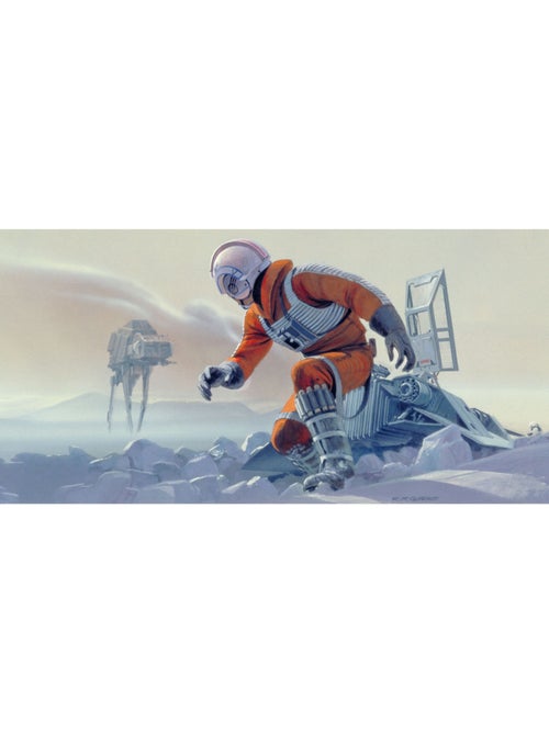 Papier peint panoramique - star wars classic rmq hoth battle pilot - taille: 500 x 250 cm - Kiabi Papier peint panoramique - star wars classic rmq hoth battle pilot - taille: 500 x 250 cm - Kiabi
