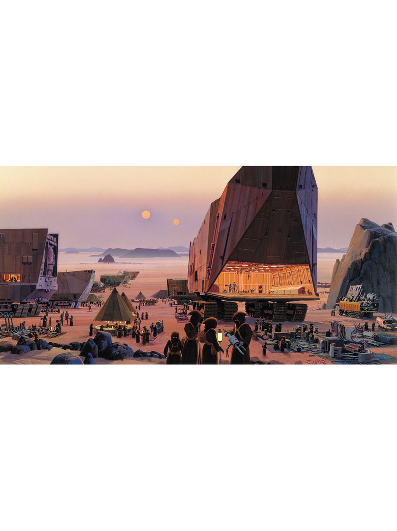 Papier peint panoramique - star wars classic rmq java market - taille: 500 x 250 cm Multicolore - Kiabi