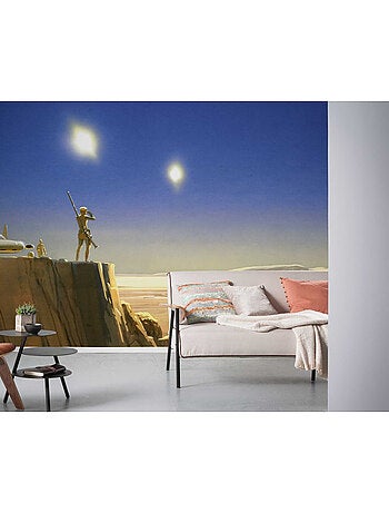 Papier peint panoramique - star wars classic rmq mos eisley edge - taille: 500 x 250 cm