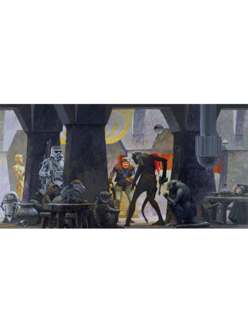 Papier peint panoramique - star wars classic rmq mos eisley streets - taille: 500 x 250 cm - Kiabi Papier peint panoramique - star wars classic rmq mos eisley streets - taille: 500 x 250 cm - Kiabi