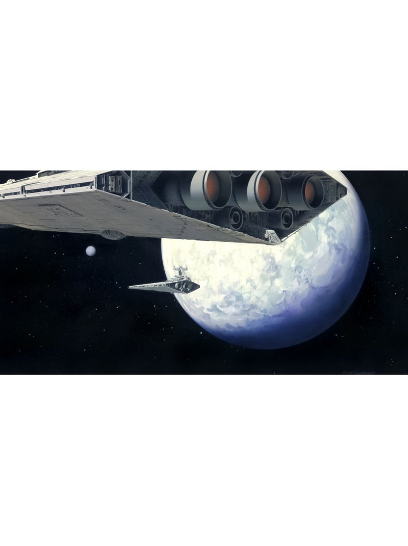 Papier peint panoramique - star wars classic rmq stardestroyer - taille: 500 x 250 cm Multicolore - Kiabi