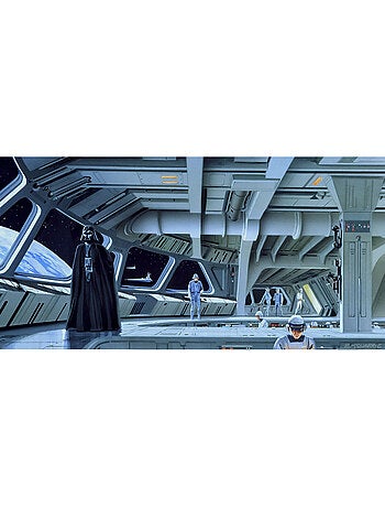 Papier peint panoramique - star wars classic rmq stardestroyer deck - taille: 500 x 250 cm