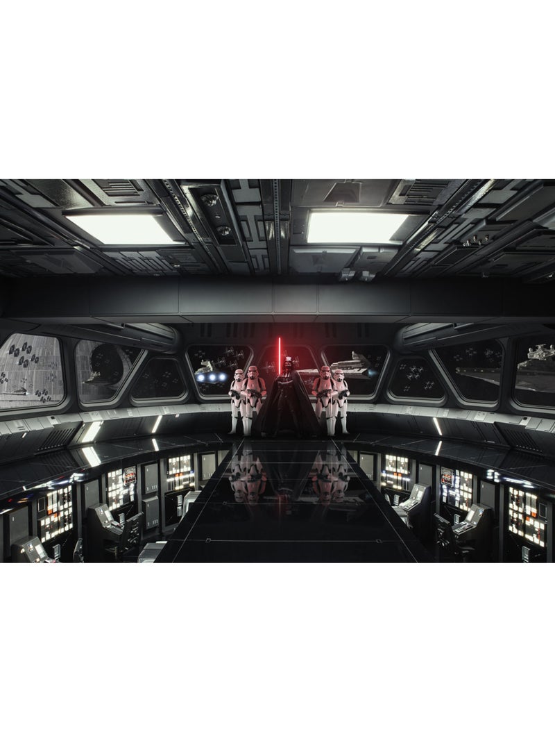 Papier peint panoramique - star wars destroyer deck - taille: 400 x 260 cm Multicolore - Kiabi