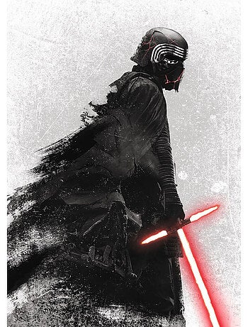 Papier peint panoramique - star wars kylo vader shadow - taille: 200 x 280 cm