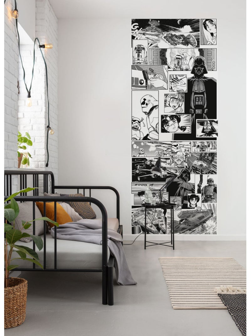 Papier peint panoramique - star wars manga madness - taille: 100 x 250 cm Multicolore - Kiabi