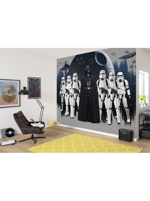 Papier peint panoramique - star wars the dark side - taille: 368 x 248 cm - Kiabi Papier peint panoramique - star wars the dark side - taille: 368 x 248 cm - Kiabi
