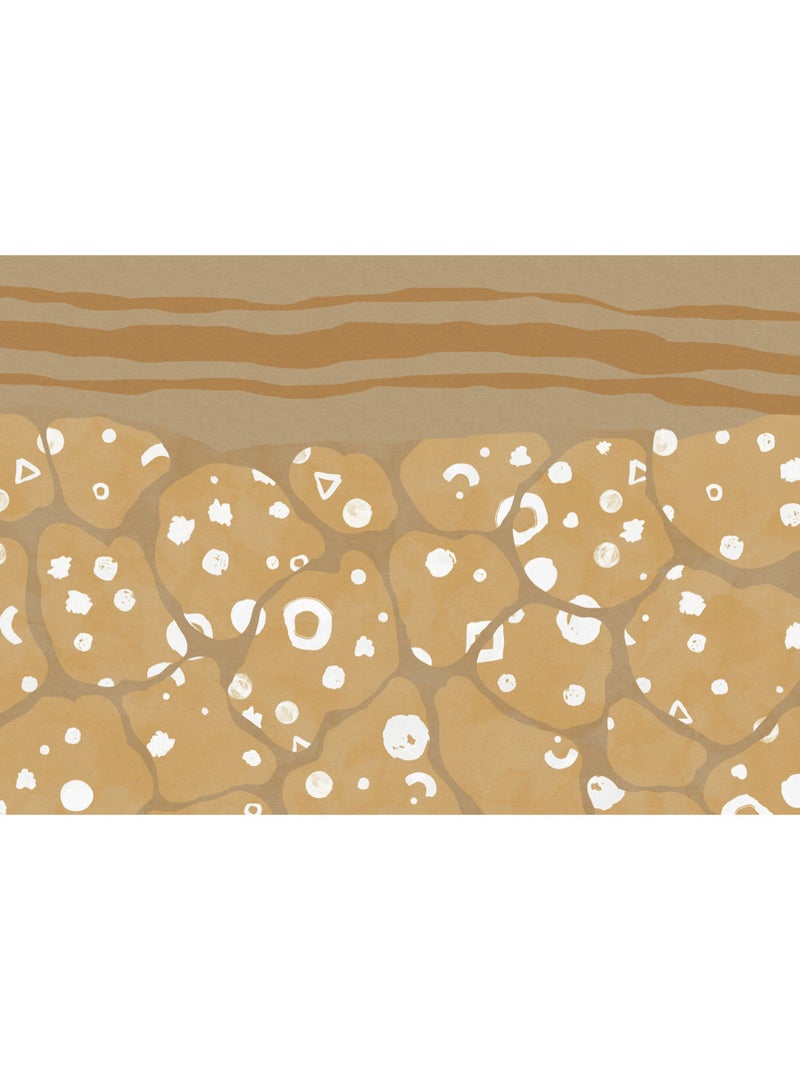 Papier peint panoramique - subsoil - taille: 400 x 280 cm Multicolore - Kiabi