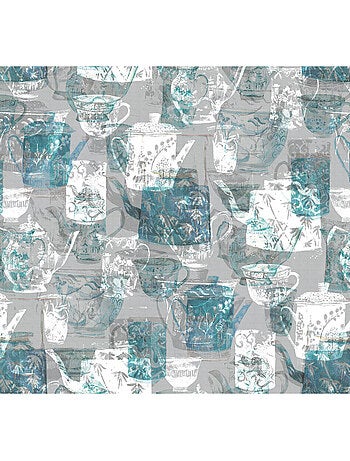 Papier peint panoramique - tableware - taille: 300 x 280 cm
