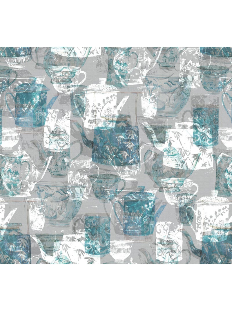 Papier peint panoramique - tableware - taille: 300 x 280 cm Multicolore - Kiabi