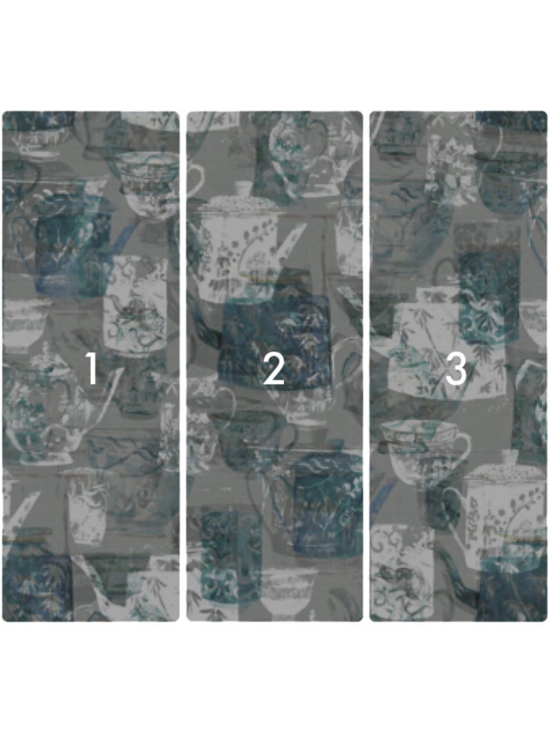 Papier peint panoramique - tableware - taille: 300 x 280 cm Multicolore - Kiabi