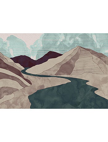 Papier peint panoramique - terra - taille: 400 x 280 cm