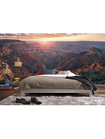 Papier peint panoramique - the canyon - taille: 400 x 250 cm