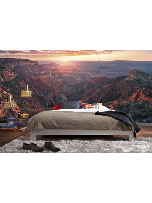 Papier peint panoramique - the canyon - taille: 400 x 250 cm - Kiabi Papier peint panoramique - the canyon - taille: 400 x 250 cm - Kiabi