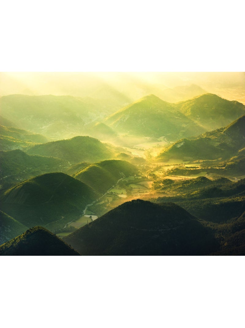 Papier peint panoramique - the shire - taille: 200 x 150 cm Multicolore - Kiabi