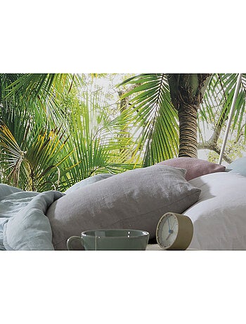 Papier peint panoramique - touch the jungle - taille: 450 x 280 cm