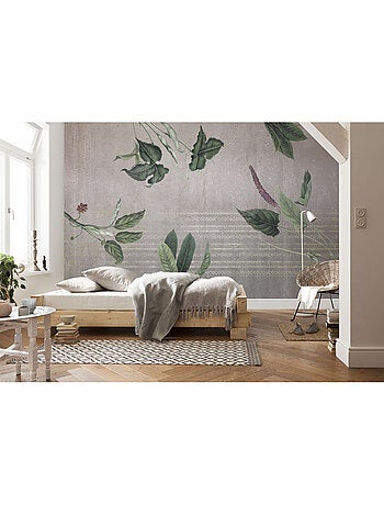 Papier peint panoramique - tropic concrete - taille: 400 x 280 cm