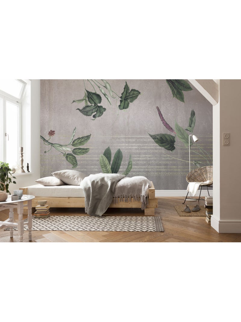 Papier peint panoramique - tropic concrete - taille: 400 x 280 cm Multicolore - Kiabi