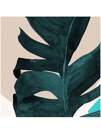 Papier peint panoramique - tropical shapes - taille: 300 x 280 cm