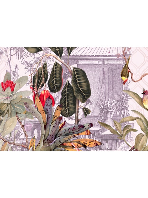 Papier peint panoramique - tropicana - taille: 200 x 280 cm - Kiabi