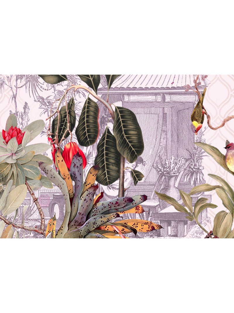Papier peint panoramique - tropicana - taille: 200 x 280 cm Multicolore - Kiabi