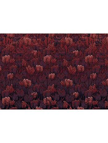 Papier peint panoramique - tulipe - taille: 400 x 280 cm