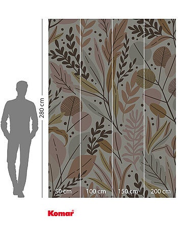 Papier peint panoramique - twigs - taille: 200 x 280 cm