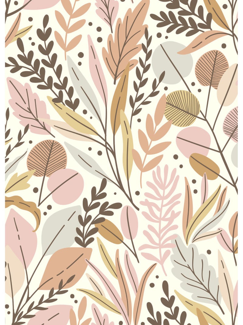 Papier peint panoramique - twigs - taille: 200 x 280 cm Multicolore - Kiabi