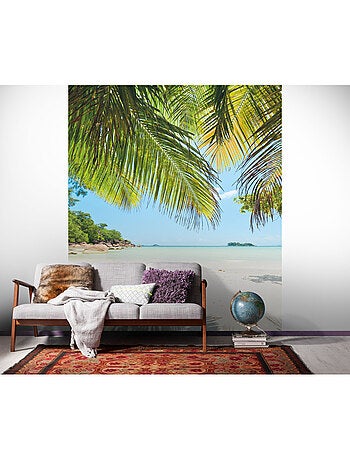 Papier peint panoramique - under the palmtree - taille: 200 x 250 cm