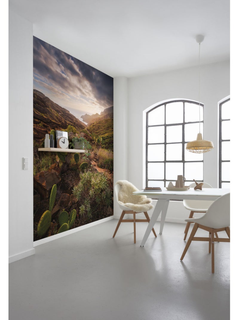 Papier peint panoramique - warmes licht - taille: 200 x 280 cm Multicolore - Kiabi