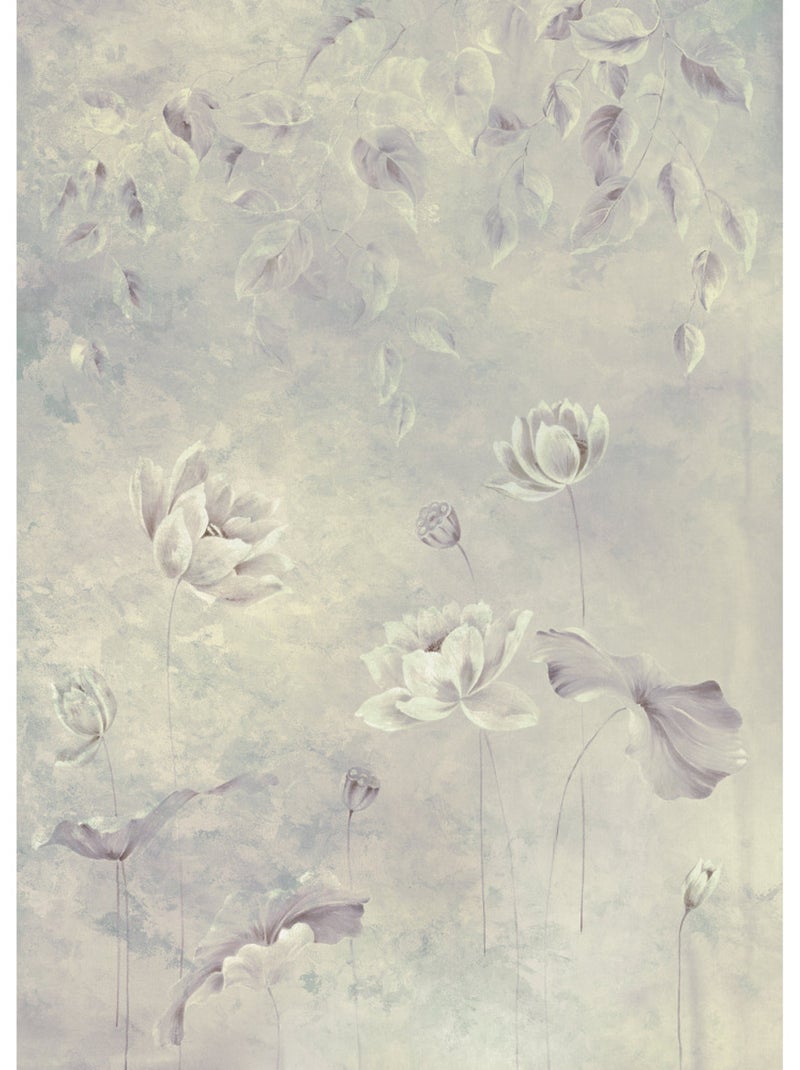 Papier peint panoramique - water lily - taille: 200 x 280 cm Multicolore - Kiabi