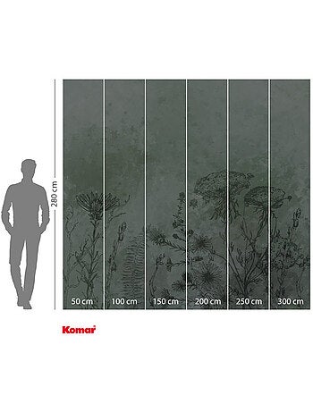 Papier peint panoramique - whiff - taille: 300 x 280 cm