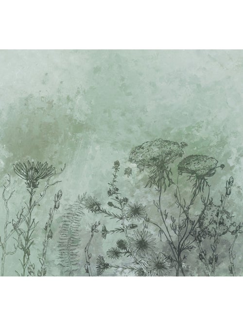 Papier peint panoramique - whiff - taille: 300 x 280 cm - Kiabi
