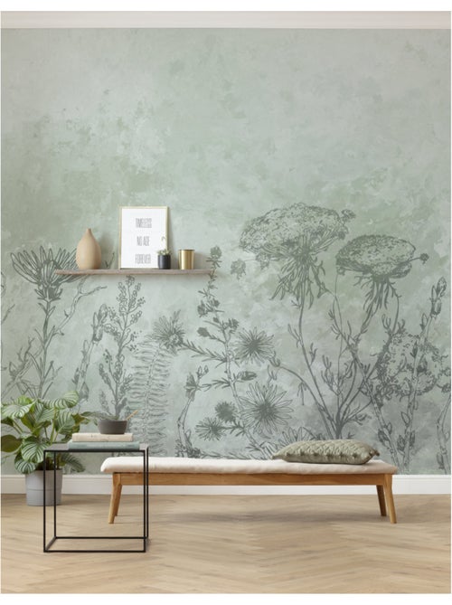 Papier peint panoramique - whiff - taille: 300 x 280 cm - Kiabi