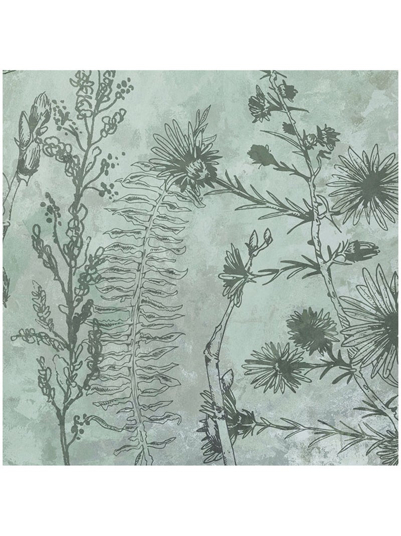 Papier peint panoramique - whiff - taille: 300 x 280 cm Multicolore - Kiabi