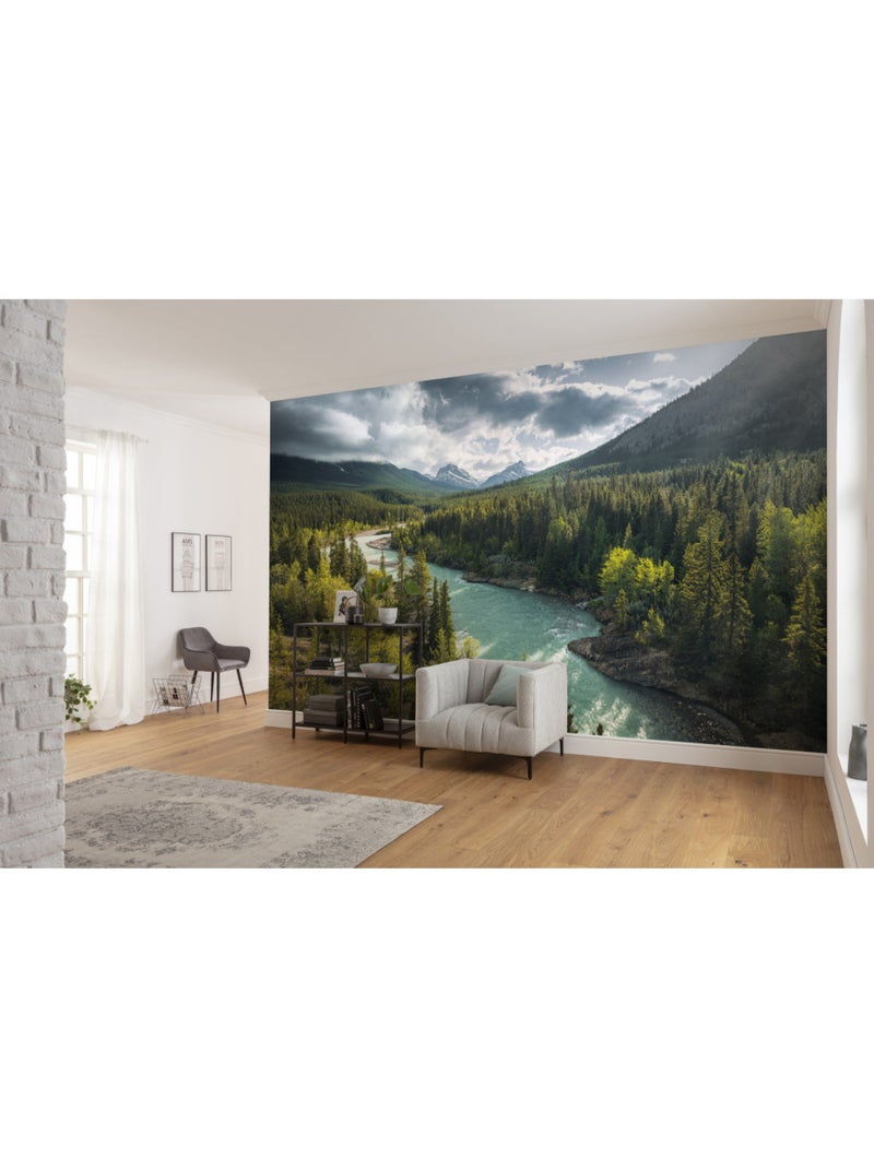 Papier peint panoramique - wild canada - taille: 450 x 280 cm Multicolore - Kiabi
