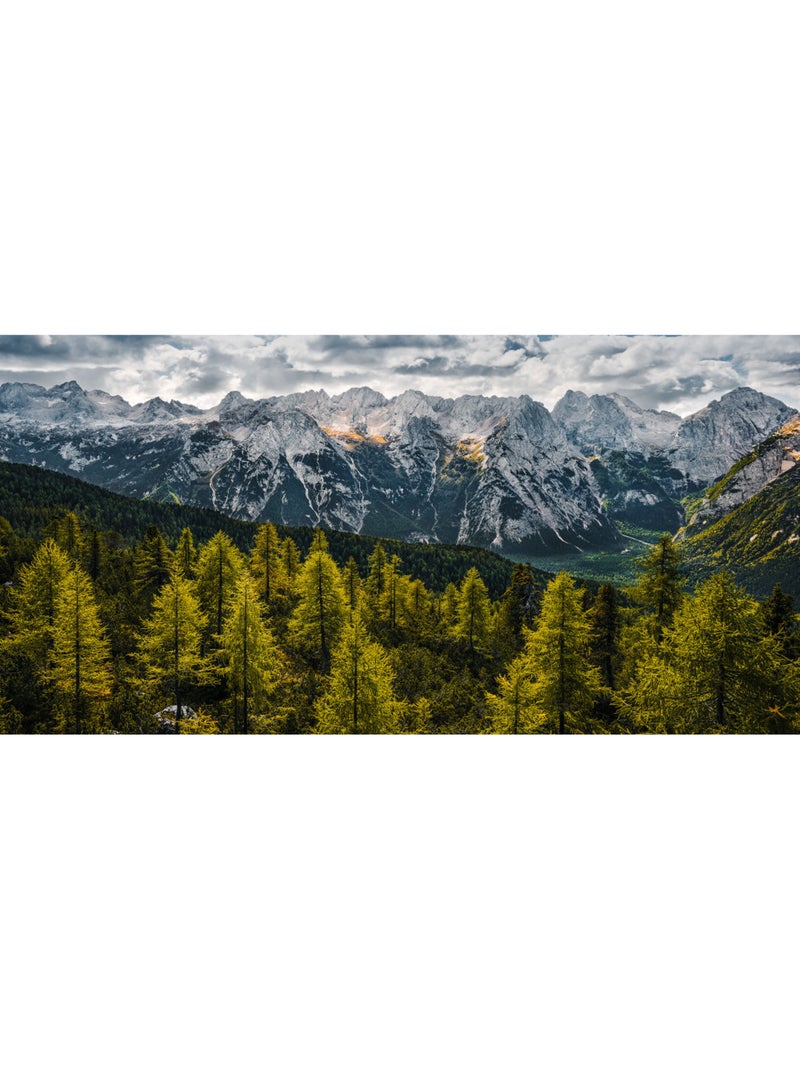 Papier peint panoramique - wild dolomites - taille: 200 x 100 cm Multicolore - Kiabi