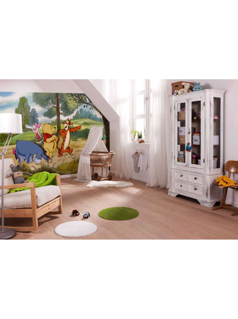 Papier peint panoramique - Winnie l'ourson Expedition - Taille: 250 x 200 cm Multicolore - Kiabi