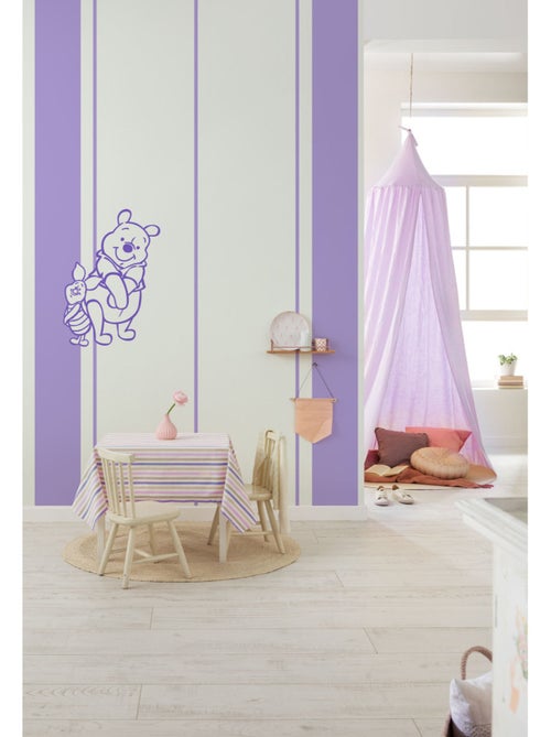 Papier peint panoramique - Winnie l'ourson Gentle - Taille: 200 x 250 cm - Kiabi