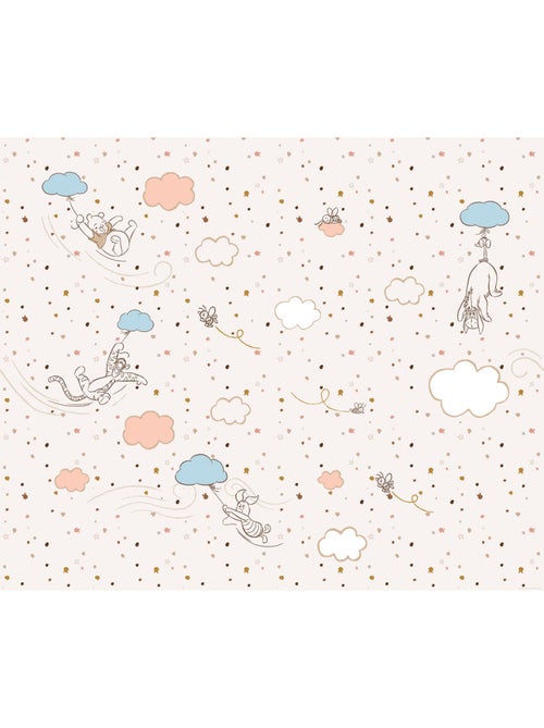 Papier peint panoramique - Winnie l'ourson Wind Dance - Taille: 300 x 250 cm - Kiabi