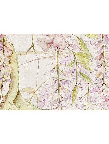 Papier peint panoramique - wisteria - taille: 400 x 280 cm