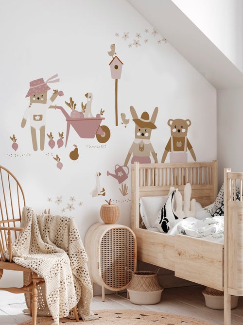 Papier peint panoramique Au Potager - Kiabi