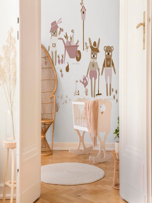 Papier peint panoramique Au Potager - Kiabi