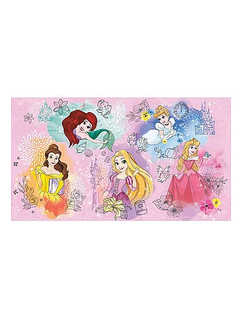 Papier peint panoramique auto-adhésif Disney 5 Princesses 3,2 x 1,83 m