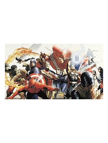 Papier peint panoramique auto-adhésif Marvel - Adam Ross - 3.2 m x 1.83 m