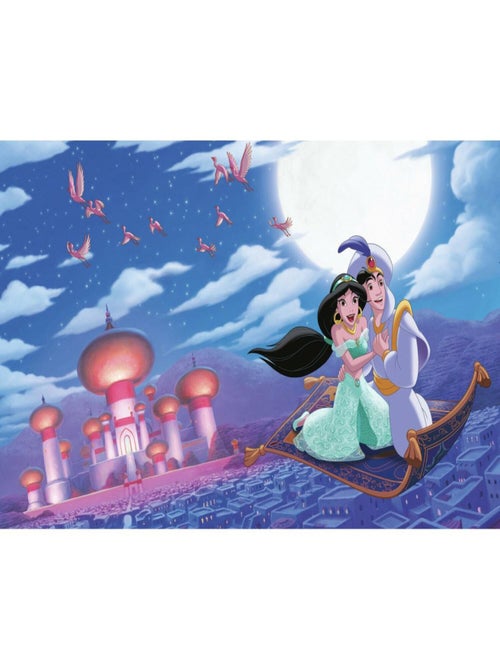 Papier peint panoramique encollé Alladin motif Princesse Jasmine et Aladdin A WHOLE NEW WORLD DISNEY - Kiabi