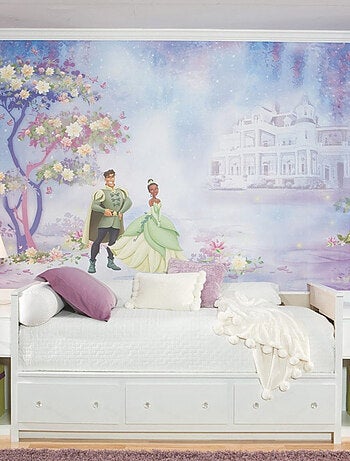 Papier peint panoramique encollé Disney La Princesse et la grenouille - 320 cm x 182,88 cm